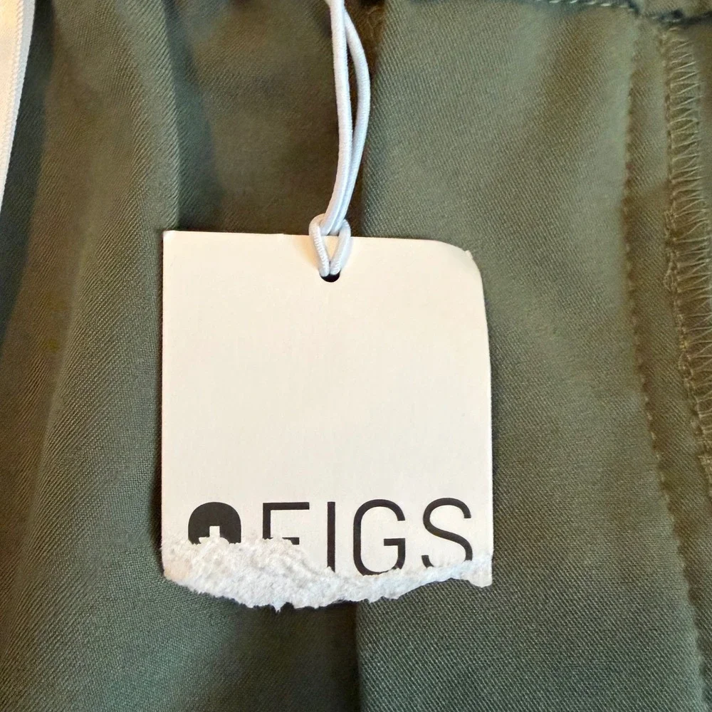 FIGS Cairo Cargo Scrub Pants Olive Green 3XL Technical Collection 2SW20002 Mens